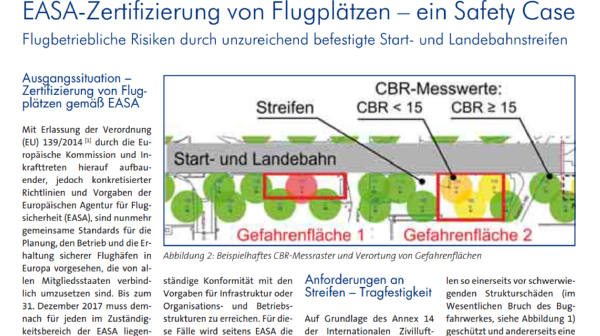 EASA-Zertifizierung von Flugplätzen – ein Safety Case