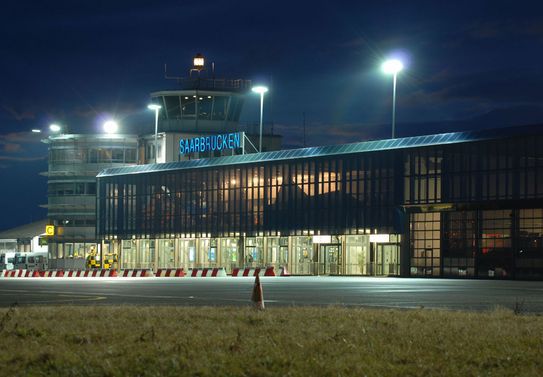 Terminal des Flughafens Saarbrücken (© Flug-Hafen-Saarland GmbH)
