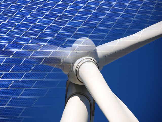 Windenenergie und Photovoltaik